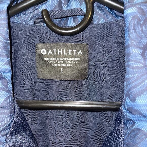 Athleta Sightseer Lace Jacket Blue Size Small - Picture 9 of 13